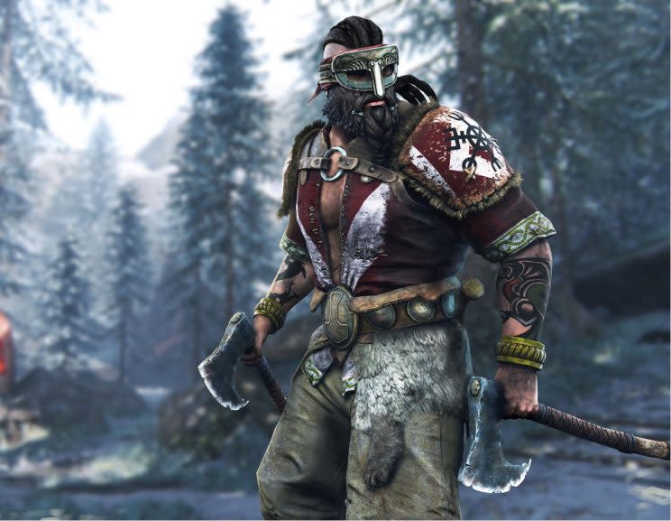 For Honor's Berzerker hero.