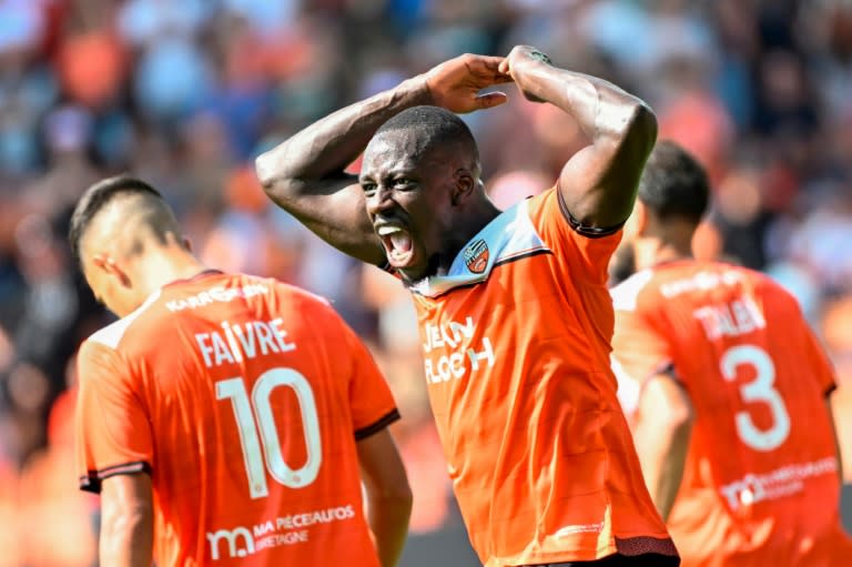 Benjamin Mendy came on for his Lorient debut in their 2-2 draw with Monaco in Ligue 1 (Damien Meyer)