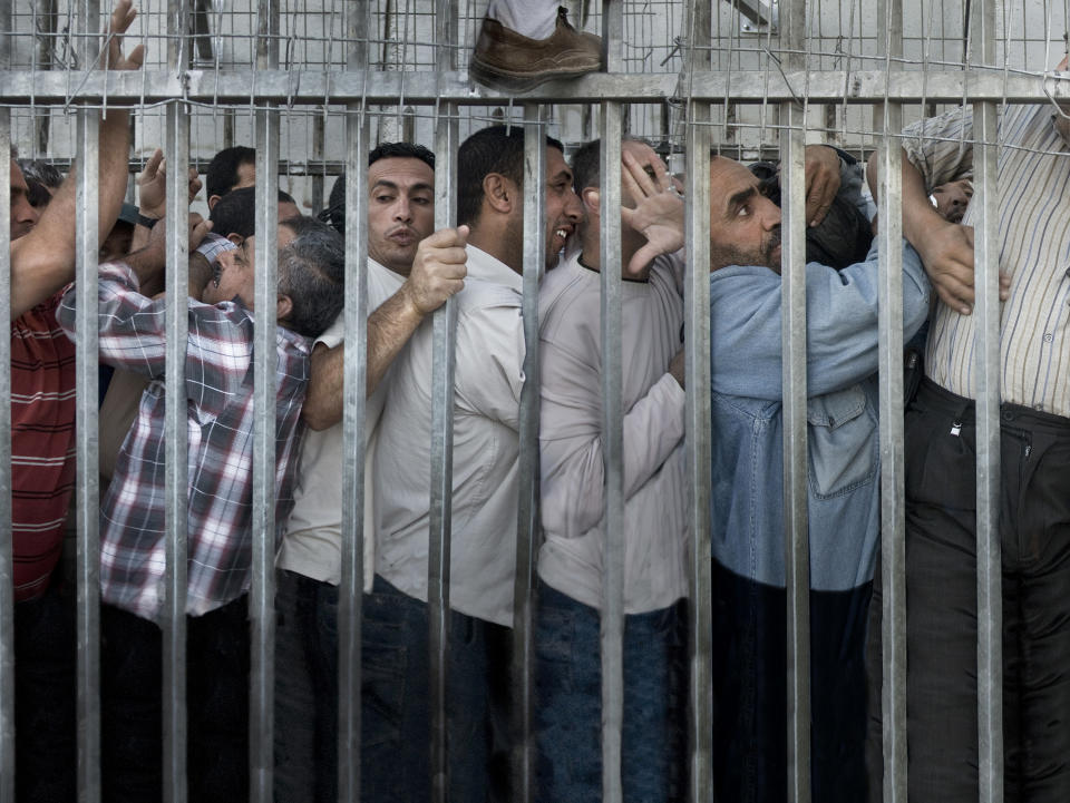 Every day, before sunset, thousands of Palestinian workers spend between&nbsp;two and&nbsp;four hours clumped&nbsp;together to cross the so-called "CheckPoint 300," which&nbsp;divides Bethlehem and Jerusalem, in order to go working in Jerusalem and surrounding areas.