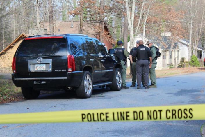Cobb County Police on the scene Photo: Rosie Manins
