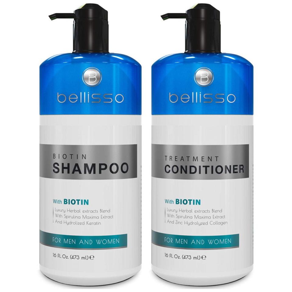 Biotin Shampoo and Conditioner Set for Hair Growth and Thinning Hair