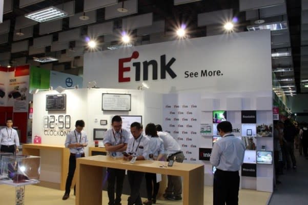 E Ink電子紙更趨多元! 元太科技現身上海 MWC