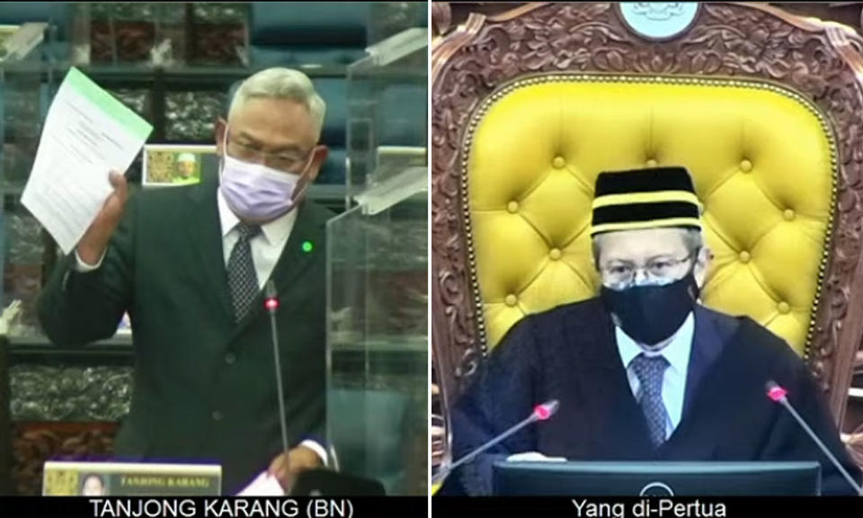 BN MP says 'no point' discussing emergency after expiry but speaker insists