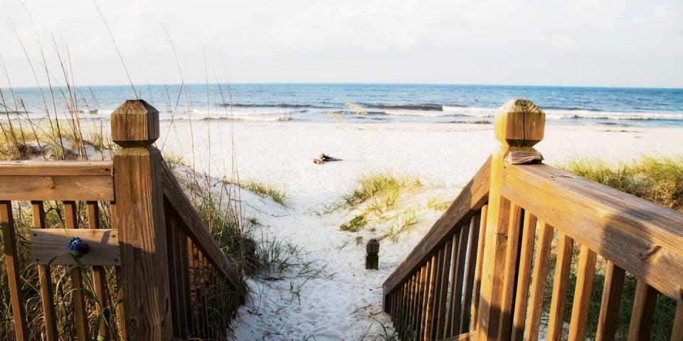 <p>In addition to gorgeous white-sand beaches, Gulf Shores hosts numerous events throughout the year, including the Hangout Music Festival and an annual <a href="https://www.tripadvisor.com/Attraction_Review-g30582-d10020679-Reviews-National_Shrimp_Festival_Alabama-Gulf_Shores_Alabama.html" rel="nofollow noopener" target="_blank" data-ylk="slk:National Shrimp Festival;elm:context_link;itc:0;sec:content-canvas" class="link ">National Shrimp Festival</a>, so there's plenty to do apart from working on your tan. </p><p><a class="link " href="https://go.redirectingat.com?id=74968X1596630&url=https%3A%2F%2Fwww.tripadvisor.com%2FHotel_Review-g30753-d113291-Reviews-Perdido_Beach_Resort-Orange_Beach_Alabama.html&sref=https%3A%2F%2Fwww.redbookmag.com%2Flife%2Fg34756735%2Fbest-beaches-for-vacations%2F" rel="nofollow noopener" target="_blank" data-ylk="slk:BOOK NOW;elm:context_link;itc:0;sec:content-canvas">BOOK NOW</a> Perdido Beach Resort</p><p><a class="link " href="https://go.redirectingat.com?id=74968X1596630&url=https%3A%2F%2Fwww.tripadvisor.com%2FHotel_Review-g30582-d8869826-Reviews-Hampton_Inn_Gulf_Shores-Gulf_Shores_Alabama.html&sref=https%3A%2F%2Fwww.redbookmag.com%2Flife%2Fg34756735%2Fbest-beaches-for-vacations%2F" rel="nofollow noopener" target="_blank" data-ylk="slk:BOOK NOW;elm:context_link;itc:0;sec:content-canvas">BOOK NOW</a> Hampton Inn Gulf Shores </p>