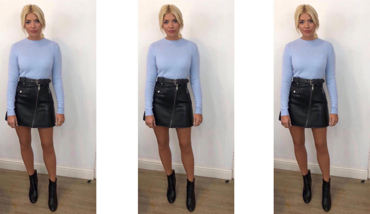 Holly Willoughby has sent fashion fans crazy once again [Photo: Instagram/hollywilloughby]