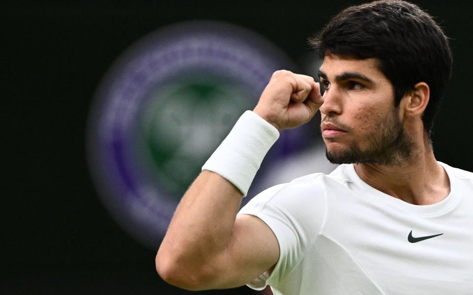 Carlos Alcaraz - Wimbledon order of play: today's matches, full schedule and how to watch on TV