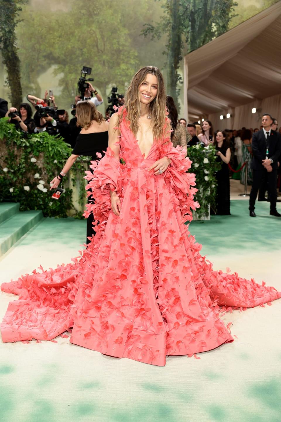 Jessica Biel at the Met Gala 2024