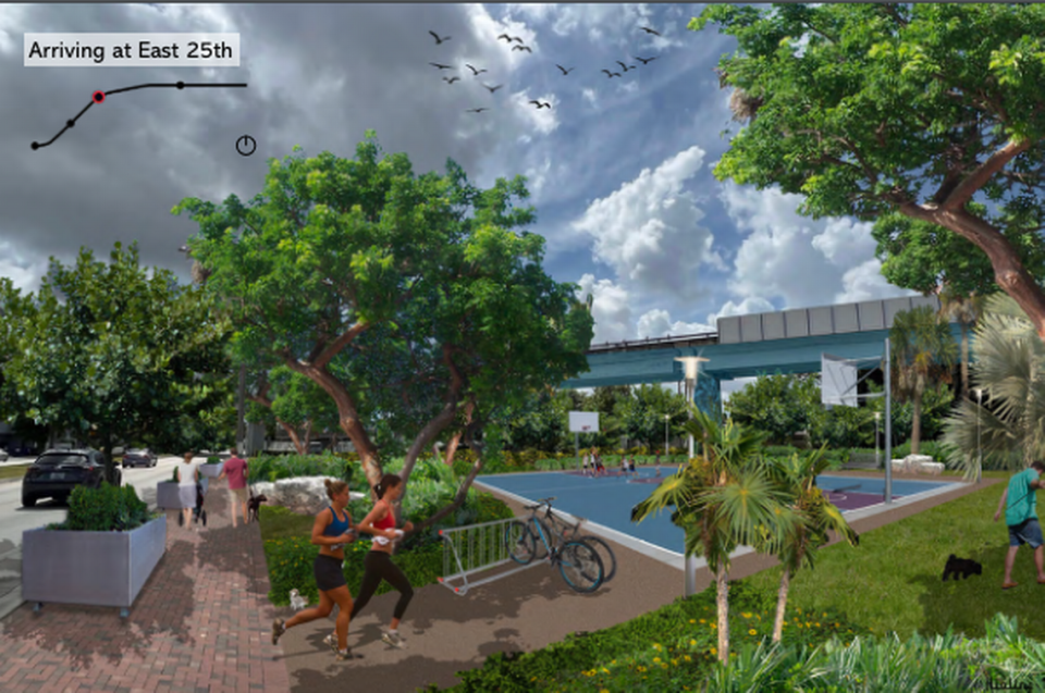 The project’s vision include a multi-purpose path for pedestrians and cyclists, outdoor fitness facilities, a dog park, basketball courts, a domino park, and a versatile green space for community use.
