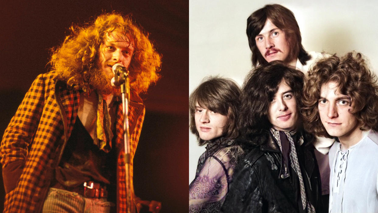  Jethro Tull and Led Zeppelin. 