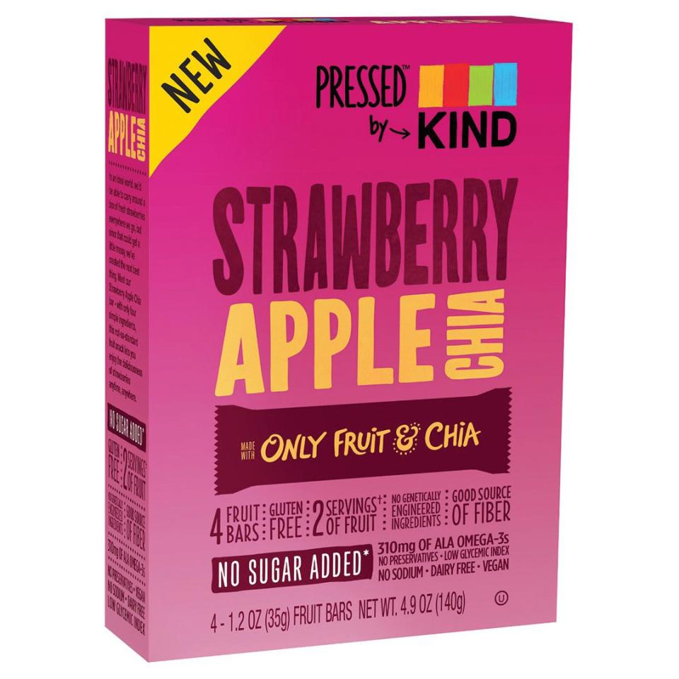 Pressed by Kind Fruit and Chia Bars