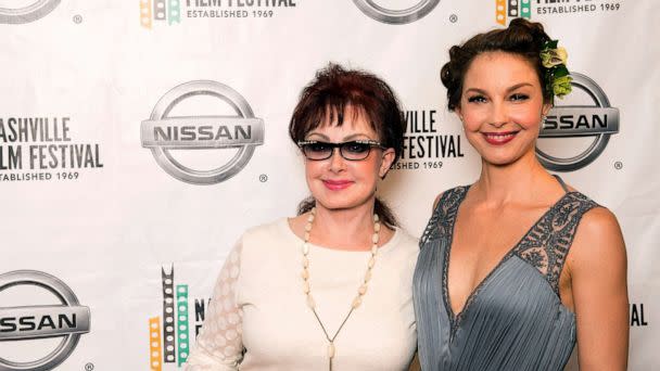 PHOTO: Naomi Judd and Ashley Judd attend the screening of 'The Idenitical' on day 11 of the 2014 Nashville Film Festival at Regal Green Hills on April 26, 2014 in Nashville, Tennessee. (Beth Gwinn/Getty Images, FILE)