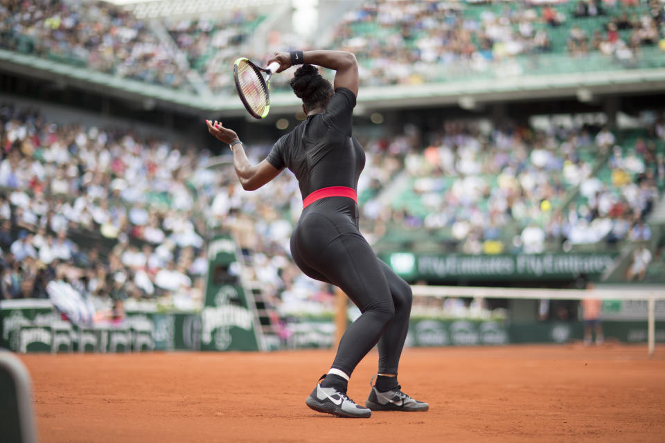 “Das ist Serena, das ist ihr Style”, meinte Angelique Kerber.