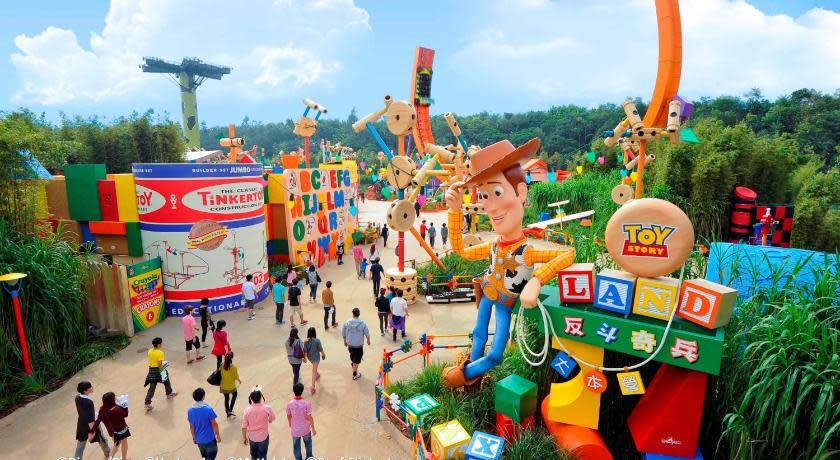 去Toy Story園區搵胡迪和巴斯！