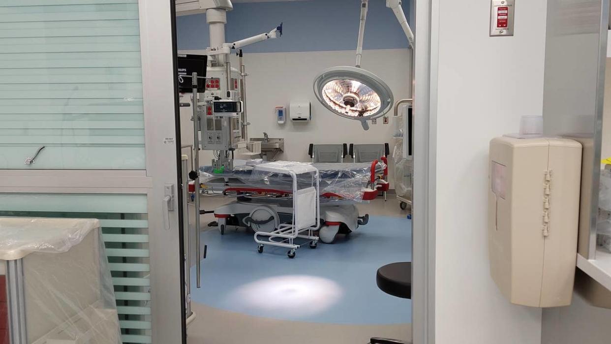 <div>A trauma treatment room inside the Children's Healthcare of Atlanta Arthur M. Blank Hospital emergency department.</div>
