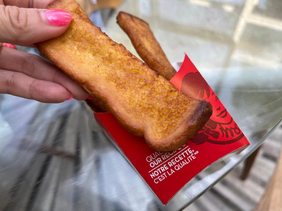 Wendy's French-toast sticks