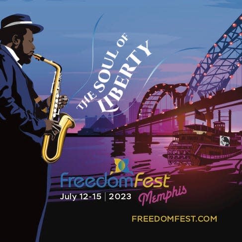 FreedomFest will be taking place in Memphis from July 12 to 15, 2023.