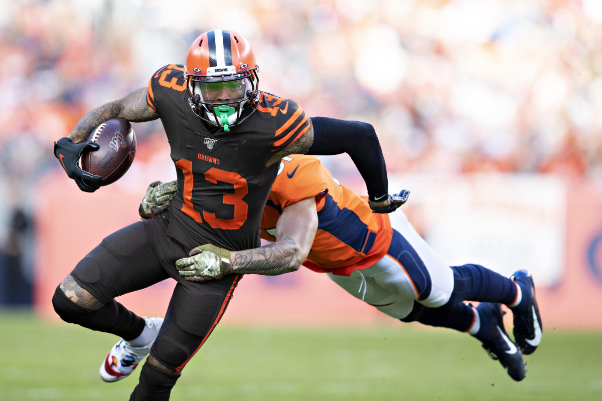 Video: Watch Odell Beckham Jr. React to New Browns Jerseys