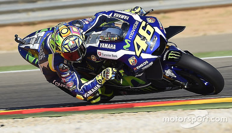 Movistar Yamaha rider Valentino Rossi