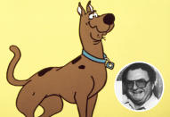 <b>Scooby Doo </b><br><br>Don Messick voiced many Hanna-Barbara cartoon characters, but none was more popular than Scooby "Dooby" Doo!