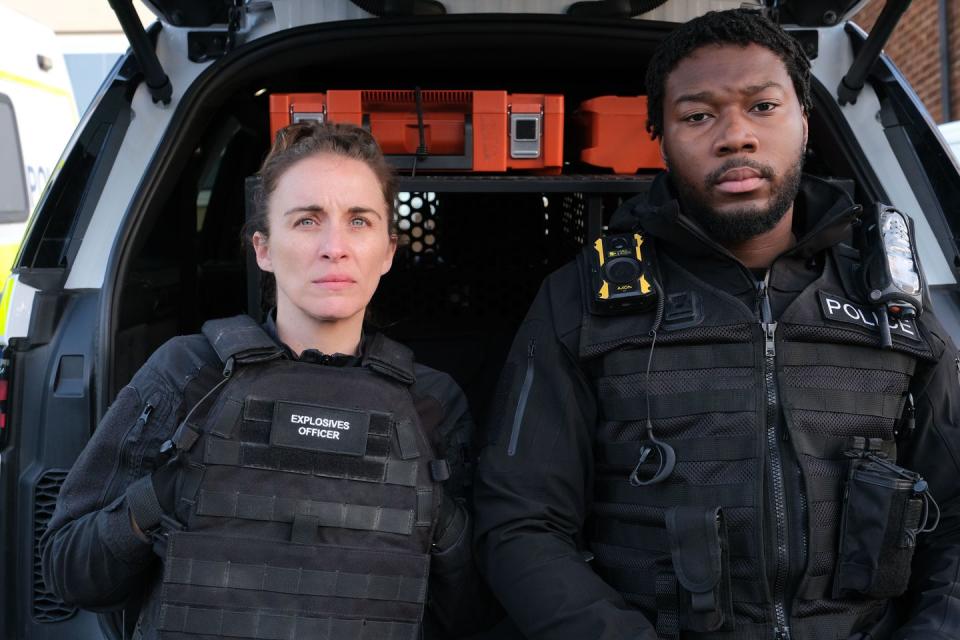 vicky mcclure, eric shango, trigger point season 2