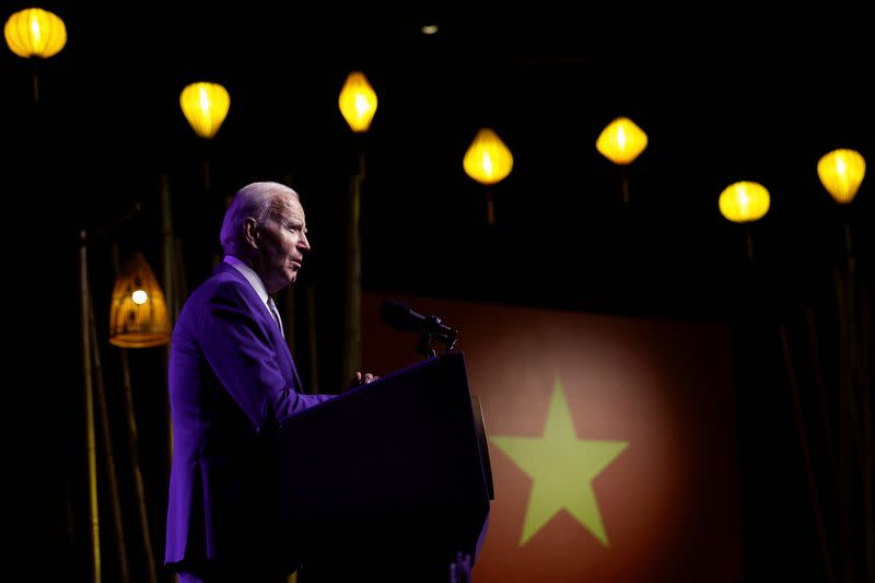 U.S. President Biden visits Vietnam