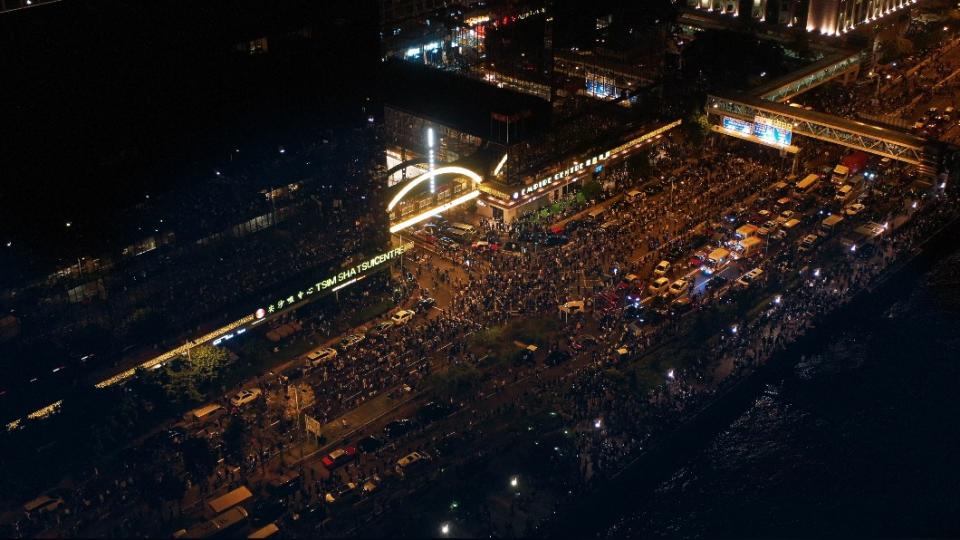 《時代革命》紀錄香港人民為了爭取民主走上街頭。（圖／時代革命提供）