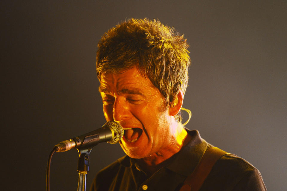 Photo by: KGC-138/STAR MAX/IPx 9/6/16 Noel Gallagher of 'Noel Gallagher's High Flying Birds' performing at Brixton Academy in London.