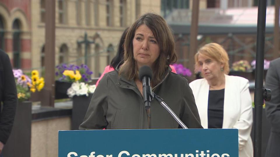 Speaking at a press conference on Friday, Alberta Premier Danielle Smith said what happened at the Marda Loop Medical Clinic won't set a precedent, as the province will not allow it to happen.