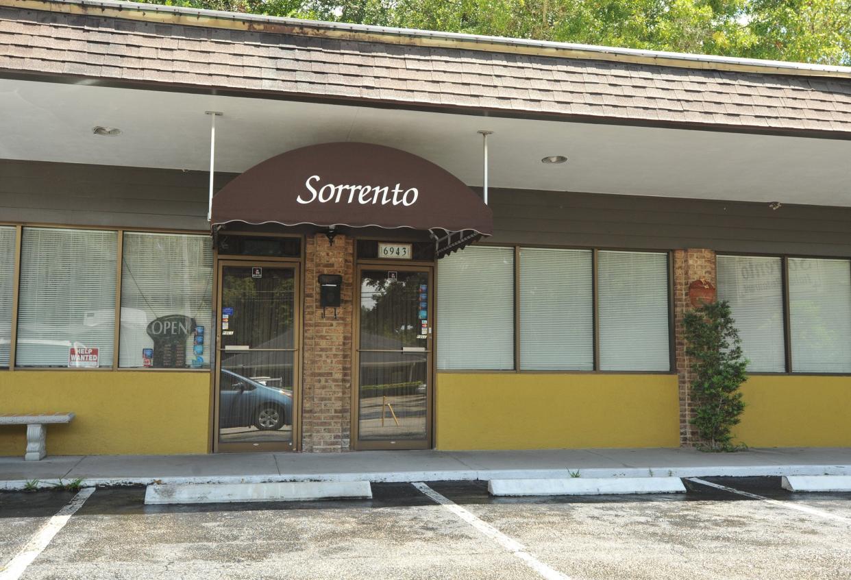 Sorrento Italian Restaurant has been a fixture at 6943 San Jose Blvd. for more than 35 years.