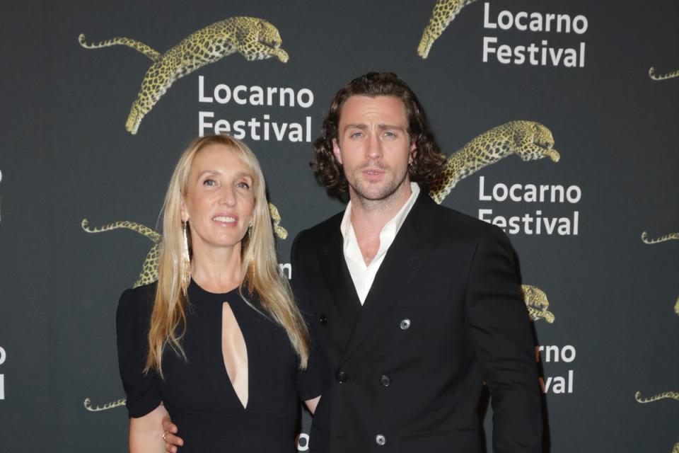 Sam and Aaron Taylor-Johnson in 2022 (Getty Images)