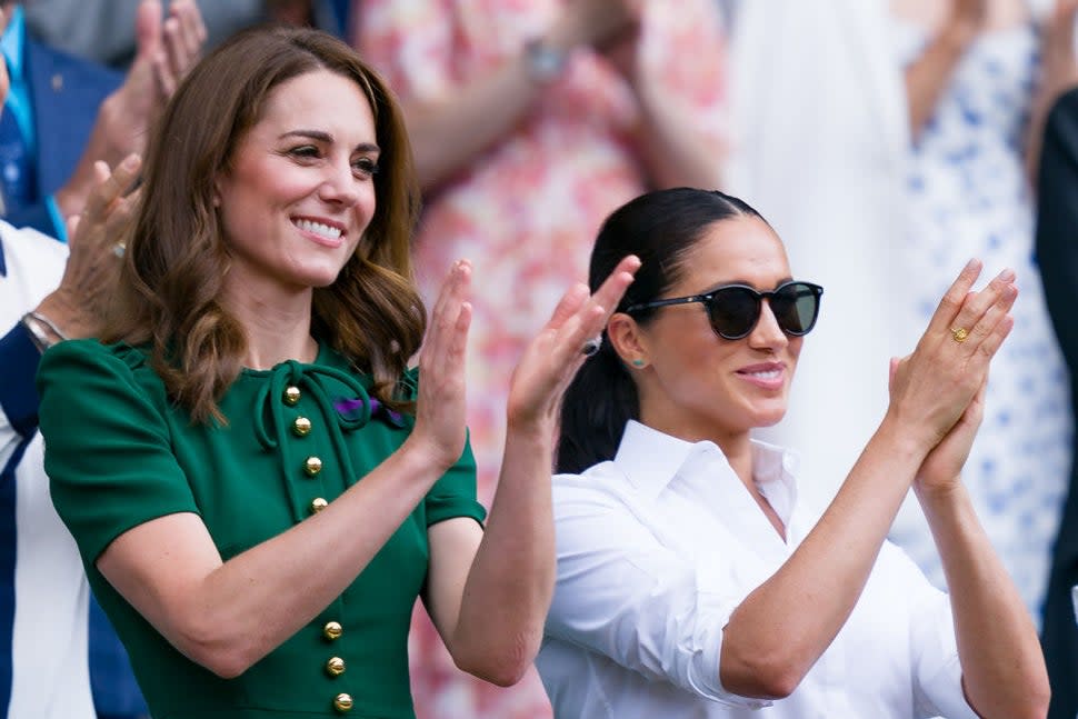 Kate Middleton and Meghan Markle