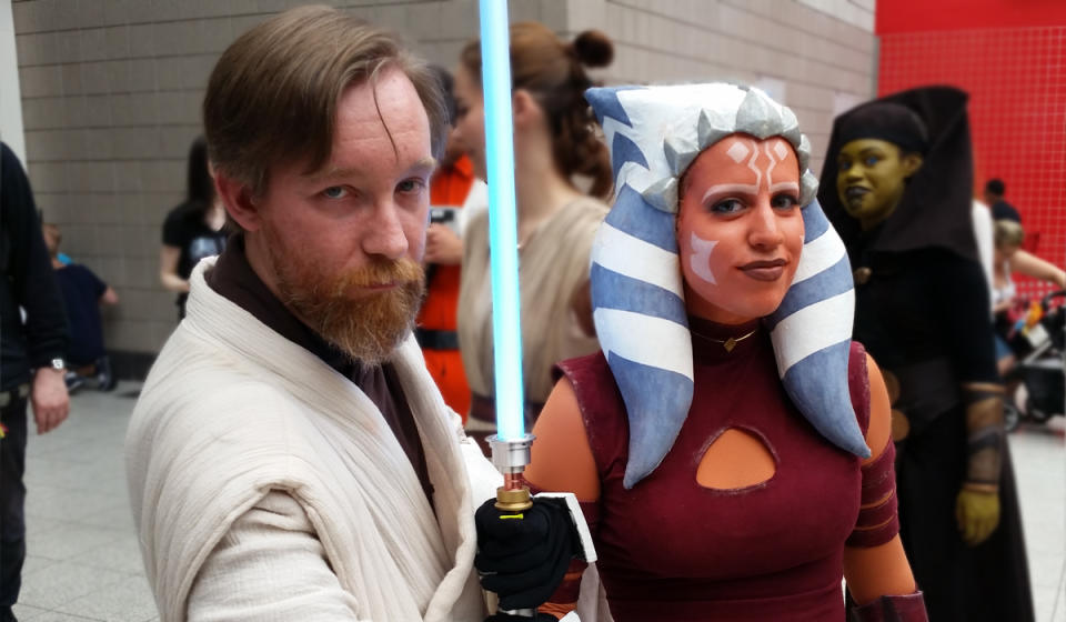 Obi-Wan and Ahsoka Tano