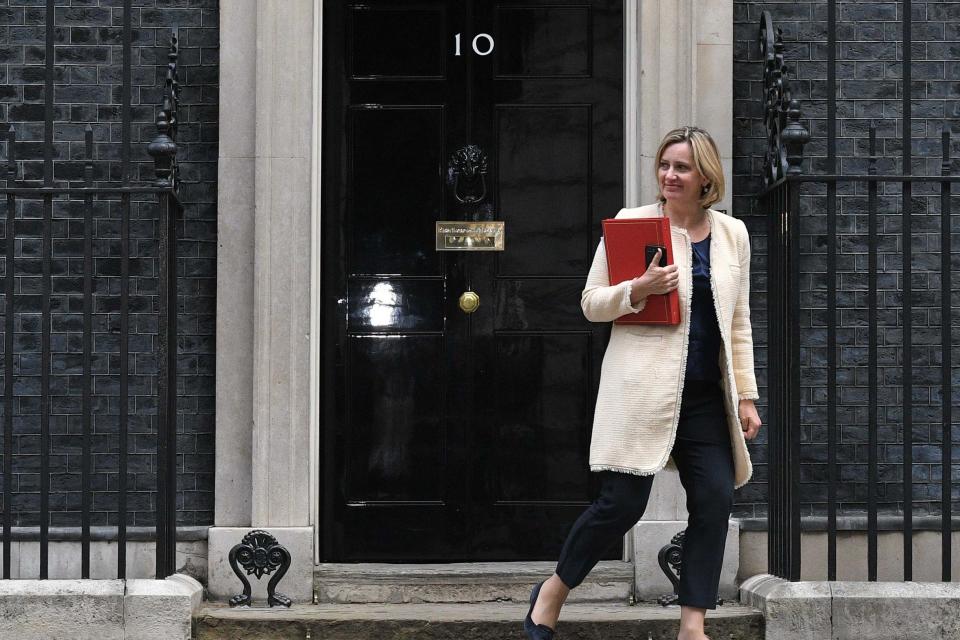 Former Work and Pensions Secretary Amber Rudd (Getty Images)