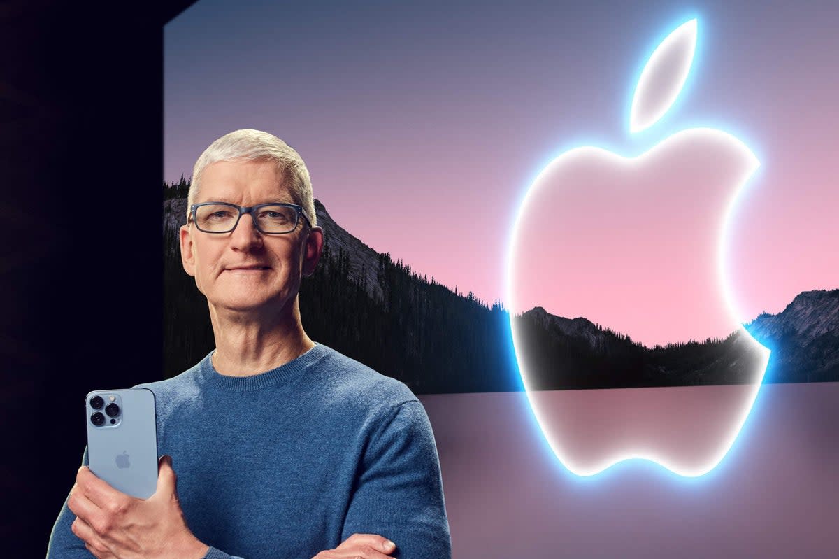 Apple CEO Tim Cook. This year’s autumn launch is on the theme of ’Wonderlust’  (Apple / AFP via Getty Images)