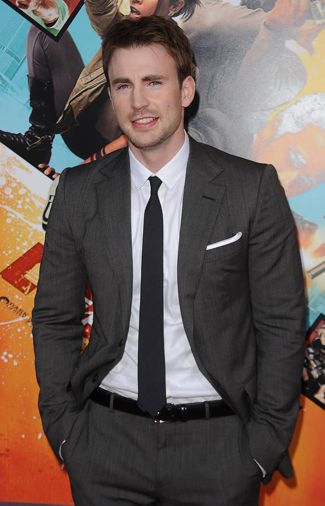 The Losers LA Premiere 2010 Chris Evans