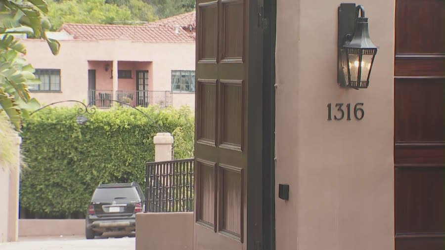 Squatters have turned an unoccupied Beverly Crest mansion into a wild party house, disrupting neighbors while telling police they have a legitimate lease on the property. (KTLA)