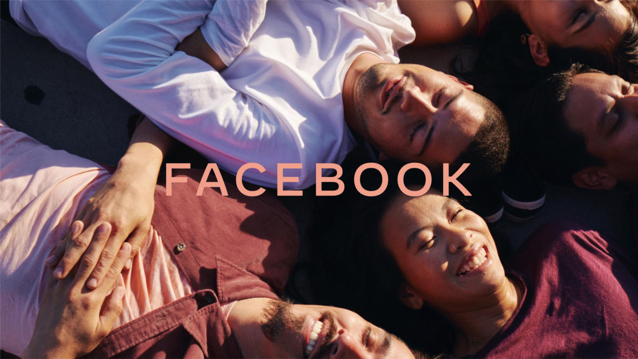 Facebook has embraced capital letters. Photo: FACEBOOK