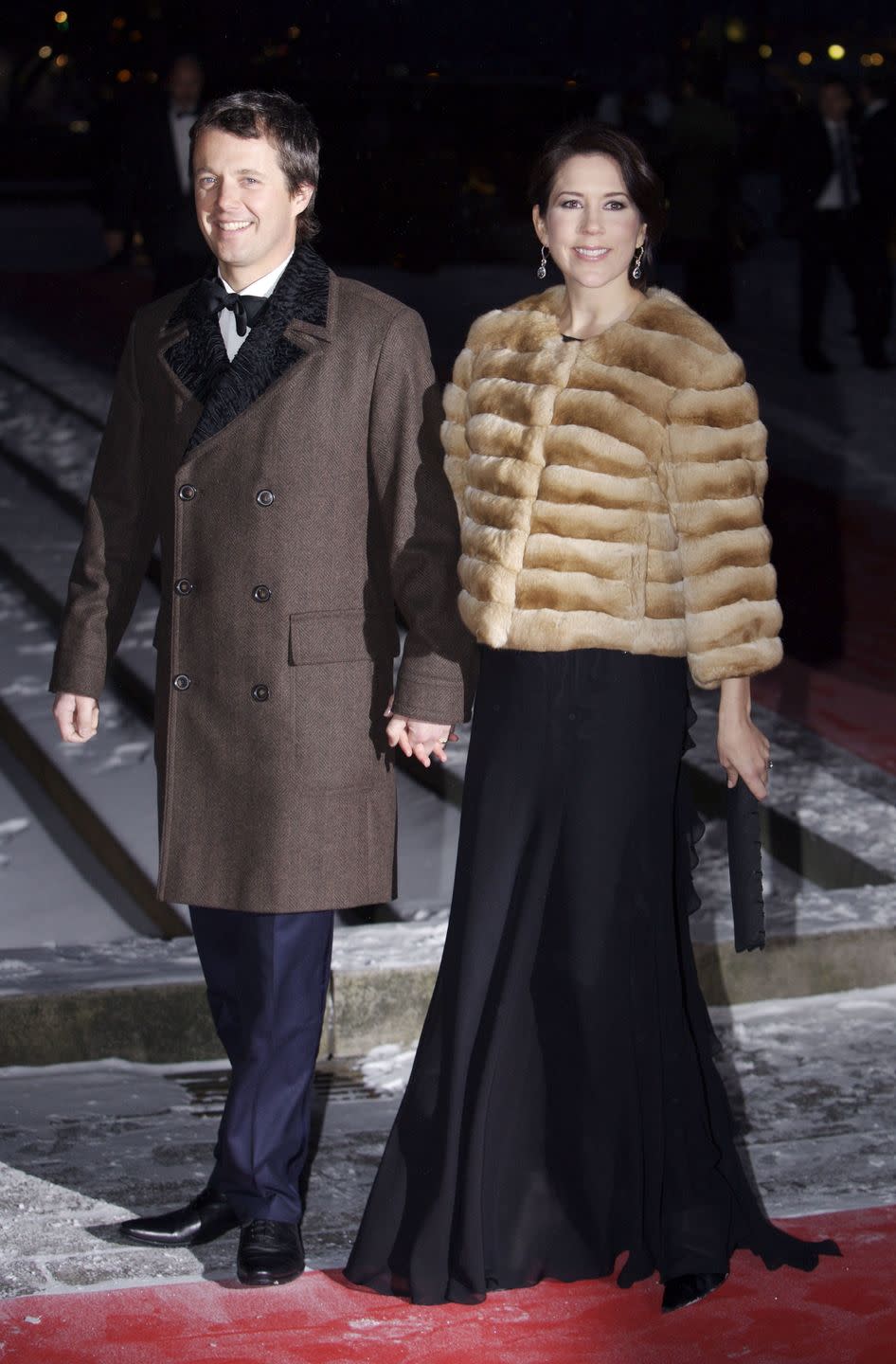 prince and princess at king of norway's birthday