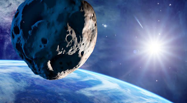 An asteroid the size of a bus has skimmed 'close' to Earth. Photo: Getty