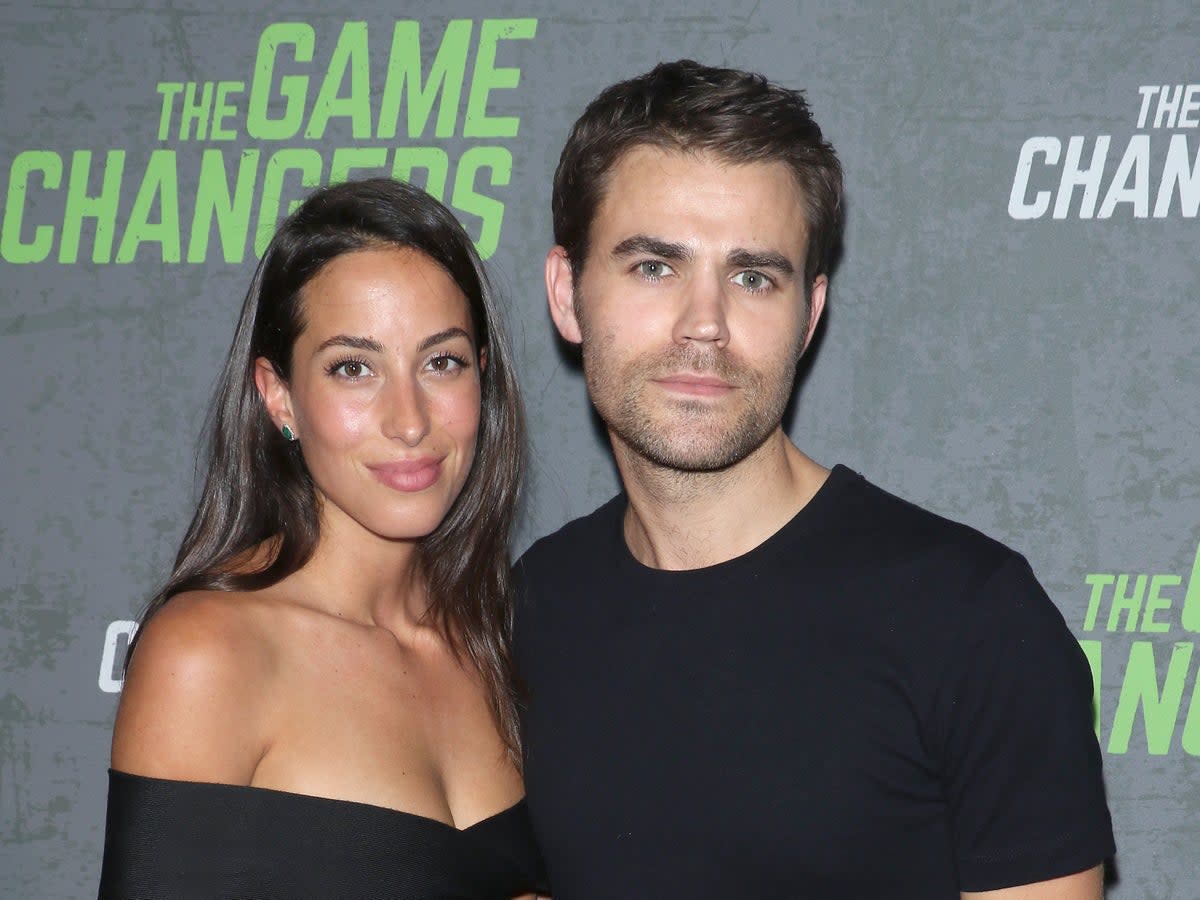 Paul Wesley with his now-estranged wife Ines de Ramon  (Getty Images)