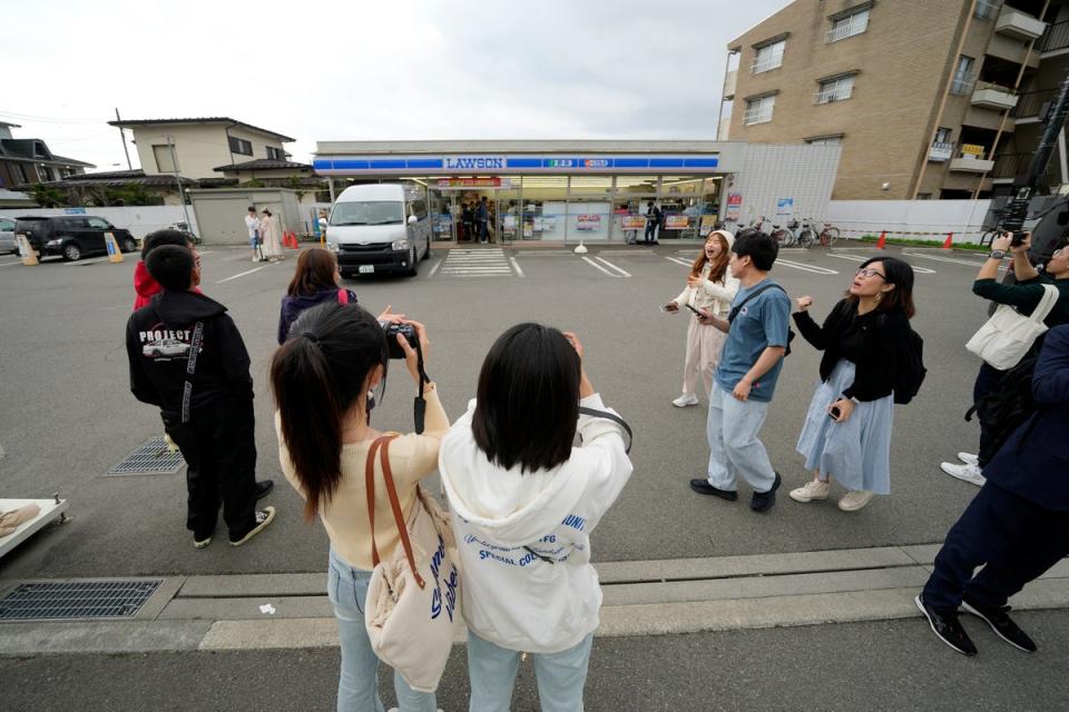 Japan Mt. Fuji Overtourism: Japan Mt. Fuji Overtourism (Copyright 2024 The Associated Press. All rights reserved)