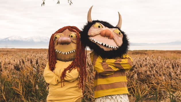 couples halloween costume where the wild things are