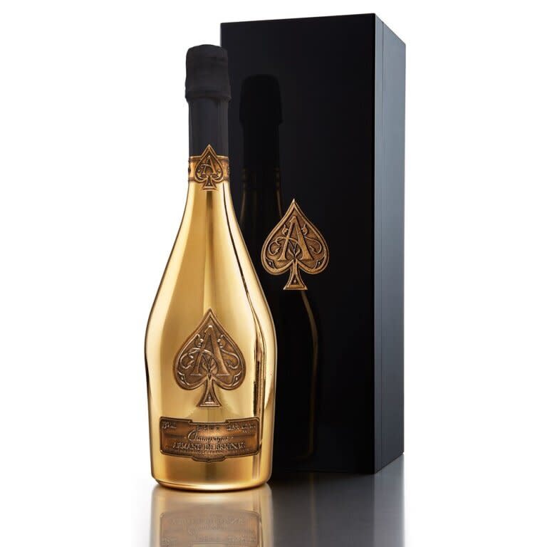 We thought you'd want to know about <a href="https://armanddebrignac.com/" target="_blank" rel="noopener noreferrer">Armand de Brignac</a>, which has a Beyonc&eacute; connection. Jay-Z bought the brand &mdash; which is French for "Ace of Spades" and has been around for centuries &mdash; <a href="https://money.cnn.com/2014/11/06/luxury/jay-z-champagne-beyonce/" target="_blank" rel="noopener noreferrer">in 2014</a>. <br /><br />Salcito said the brand "represents one of the most interesting Champagnes available right now." However, bottles are pretty pricey, like the top-rated <a href="https://fave.co/39wDCHX" target="_blank" rel="noopener noreferrer">Brut Gold that's $300</a>, so you might want to save them for when you <i>really</i> feel like celebrating. <br /><a href="https://fave.co/2WVHgWP" target="_blank" rel="noopener noreferrer"><br />Check out Armand de Brignac</a>.