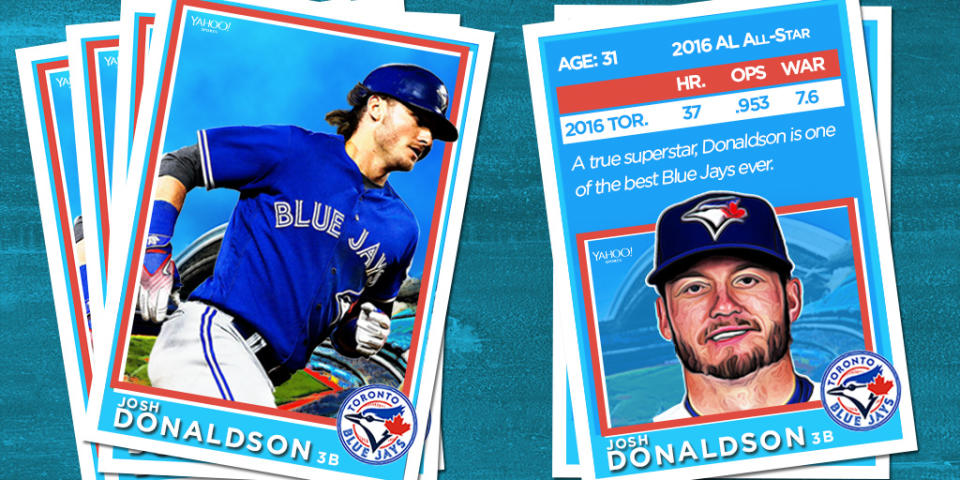 <p>Opening Day is upon us, and it’s time to meet your 2017 Blue Jays. Get to know the club with our baseball card series. <br>First on deck, it’s the bringer of rain. </p>