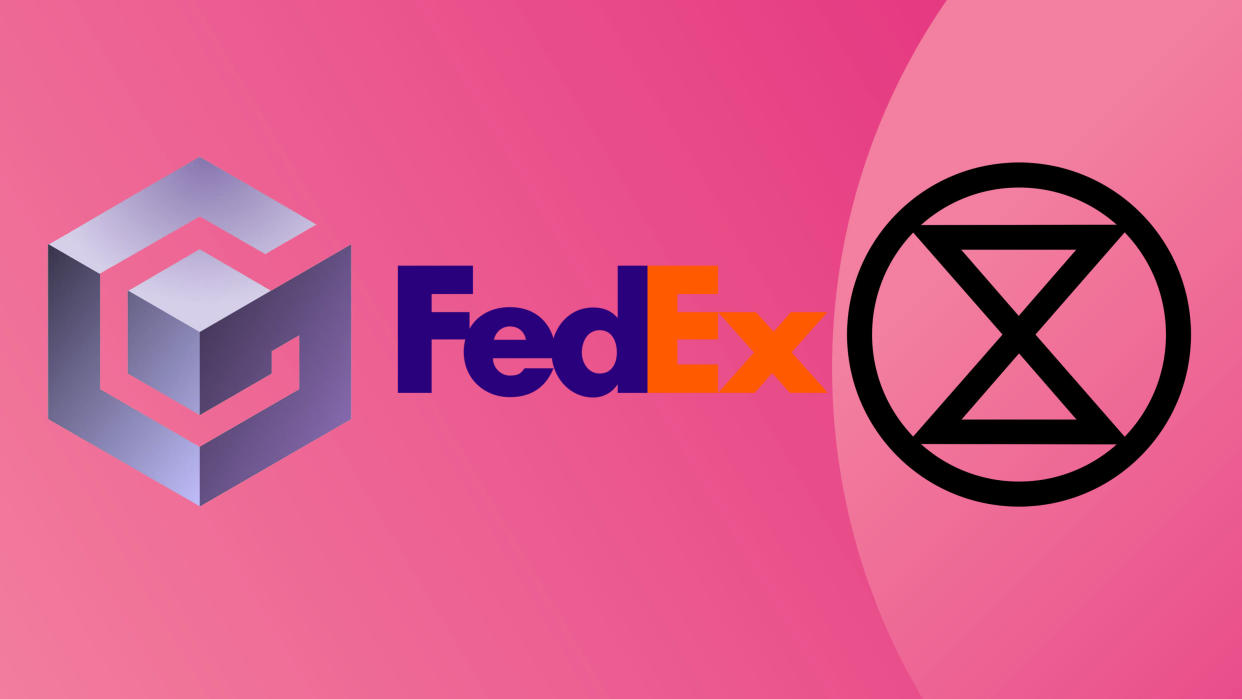  Best simple logos Nintendo/FedEx/Extinction Rebellion 