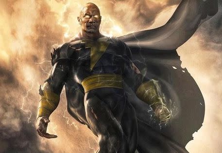 Concept art for the new 'Black Adam' movie starring Dwayne Johnson as Shazam's nemesis (Photo: Dwayne Johnson/Instagram)