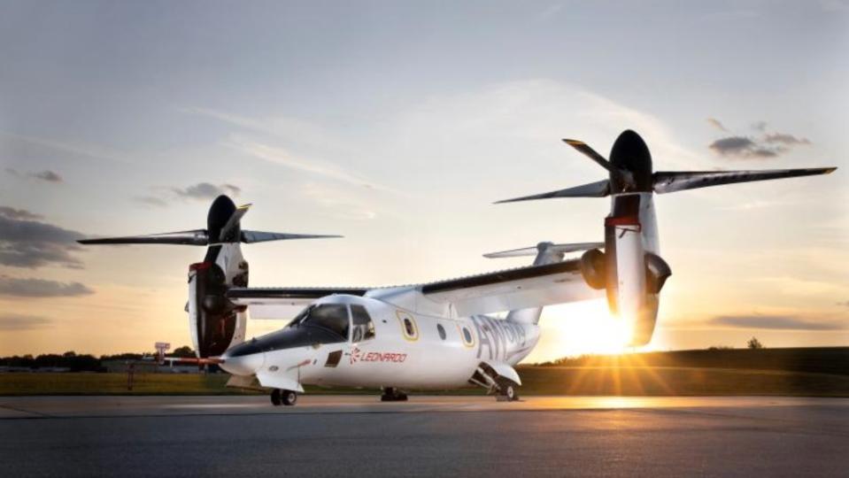 Leonardo’s tilt-rotor AW609, which first flew in 2003, will finally compete on the commercial helicopter market, with certification forecast for next year. - Credit: Courtesy Leonardo