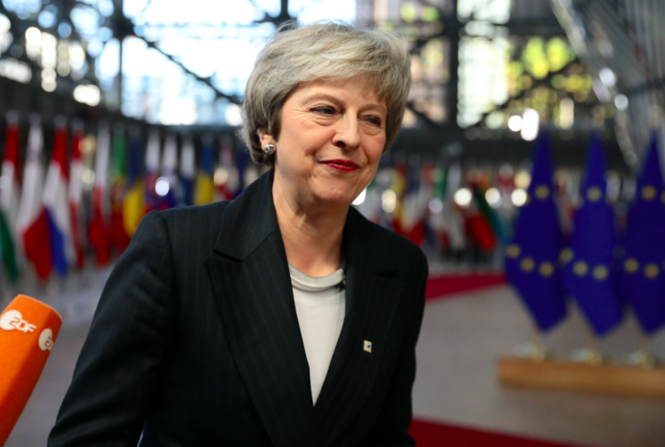 <em>Theresa May is reportedly under pressure from Brexiteers to call an election in April (Getty)</em>