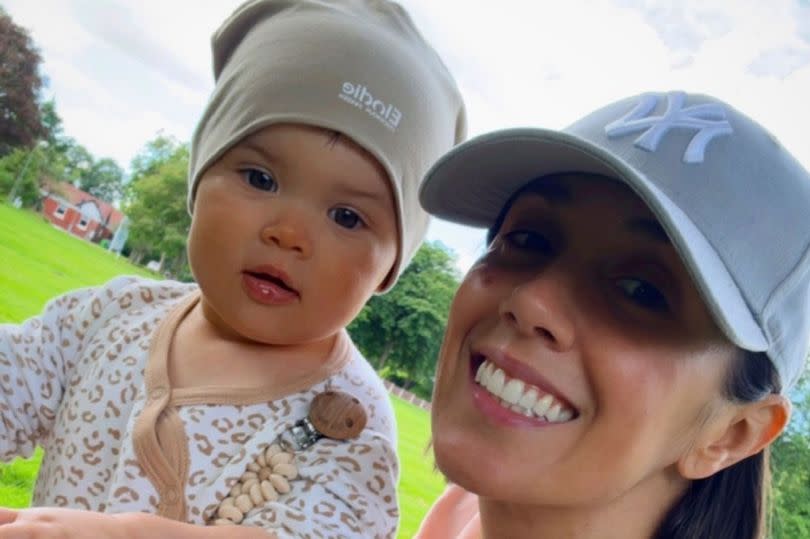 Janette Manrara with her daughter, Lyra