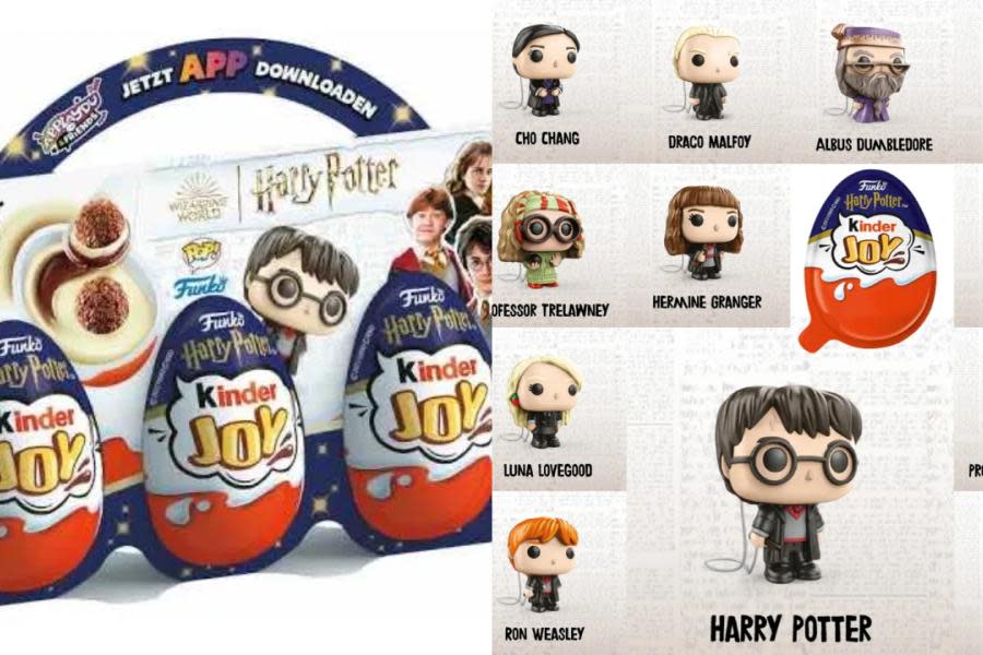 Huevo Kinder ofrecerá sorpresas de Harry Potter en cada chocolate